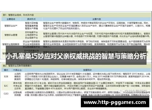 小孔塞桑巧妙应对父亲权威挑战的智慧与策略分析