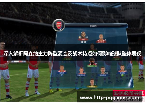 深入解析阿森纳主力阵型演变及战术特点如何影响球队整体表现 深入解析阿森纳主力阵型演变及战术特点如何影响球队整体表现